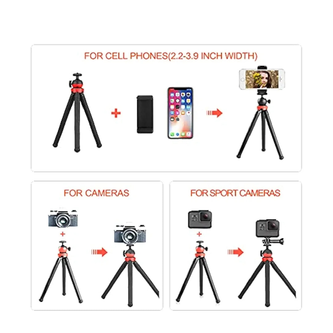 Flexible Tripod 360° Rotation Holder UN-58