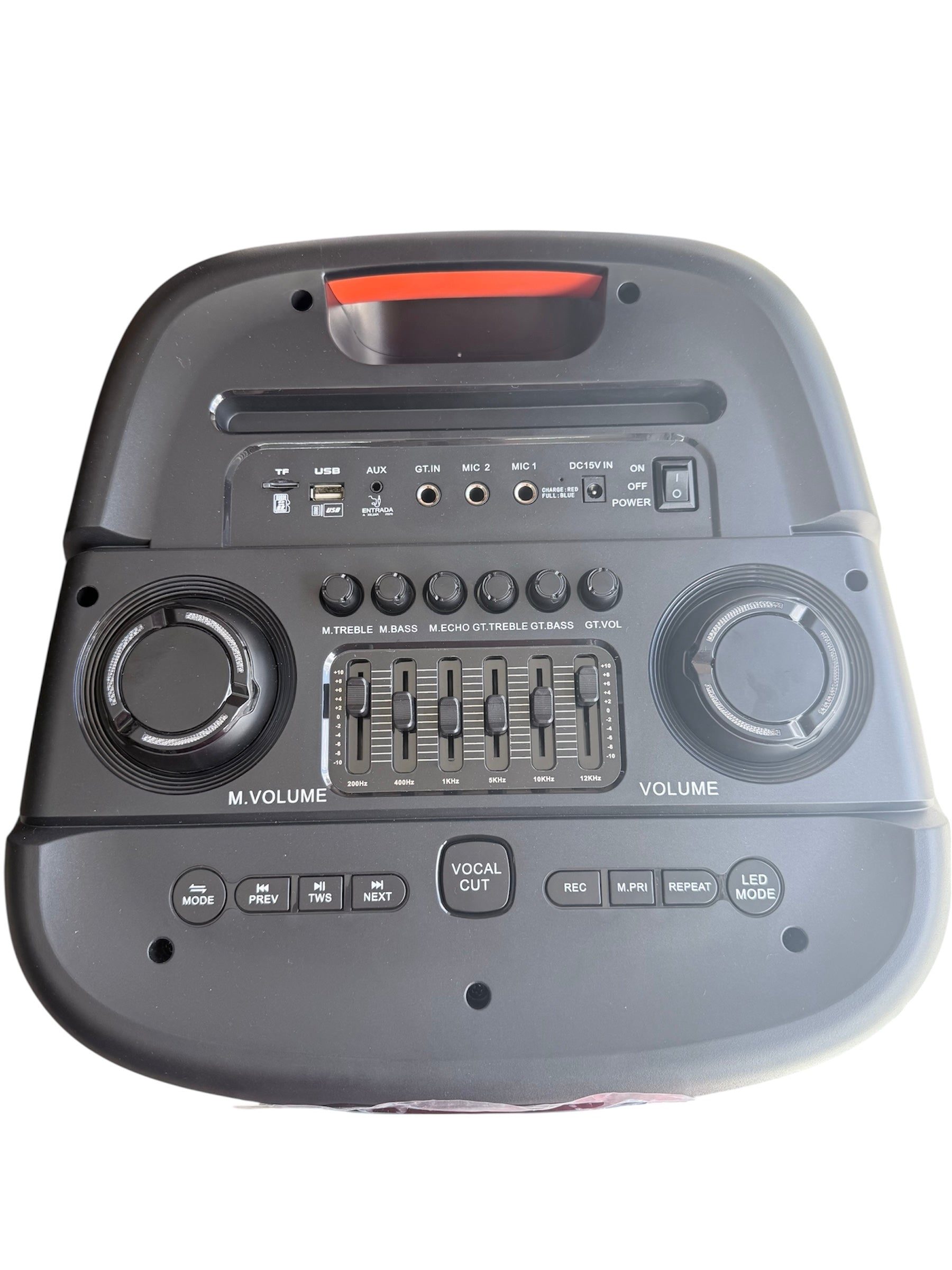 Speaker Digivolt DG-1213 15” double speaker with 2 wireless mic and vocal cut
