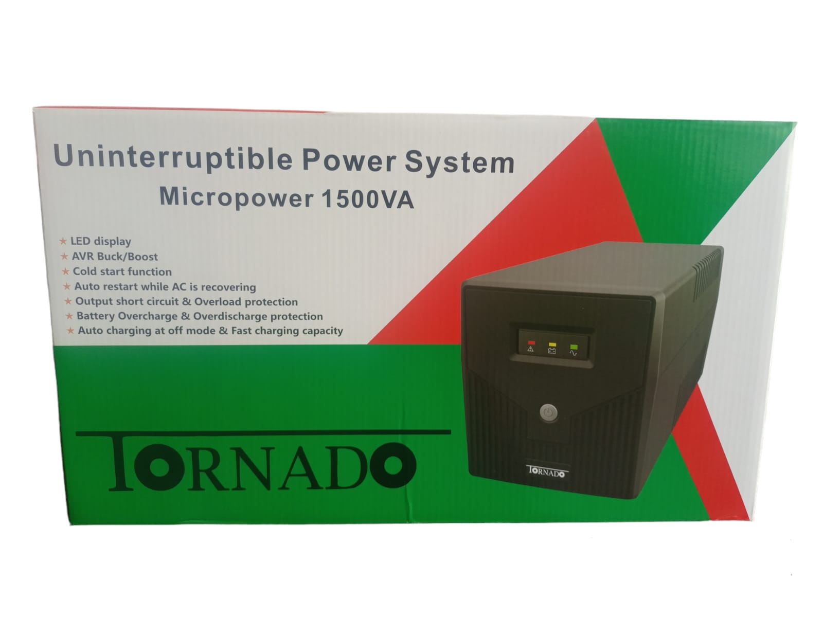 Tornado UPS Uninterruptible Power System Micropower 1500VA