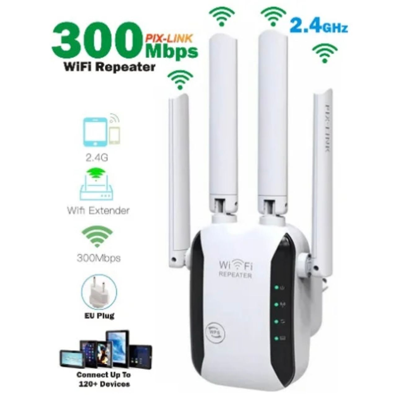 PIX-LINK Wireless-N WiFi Repeater