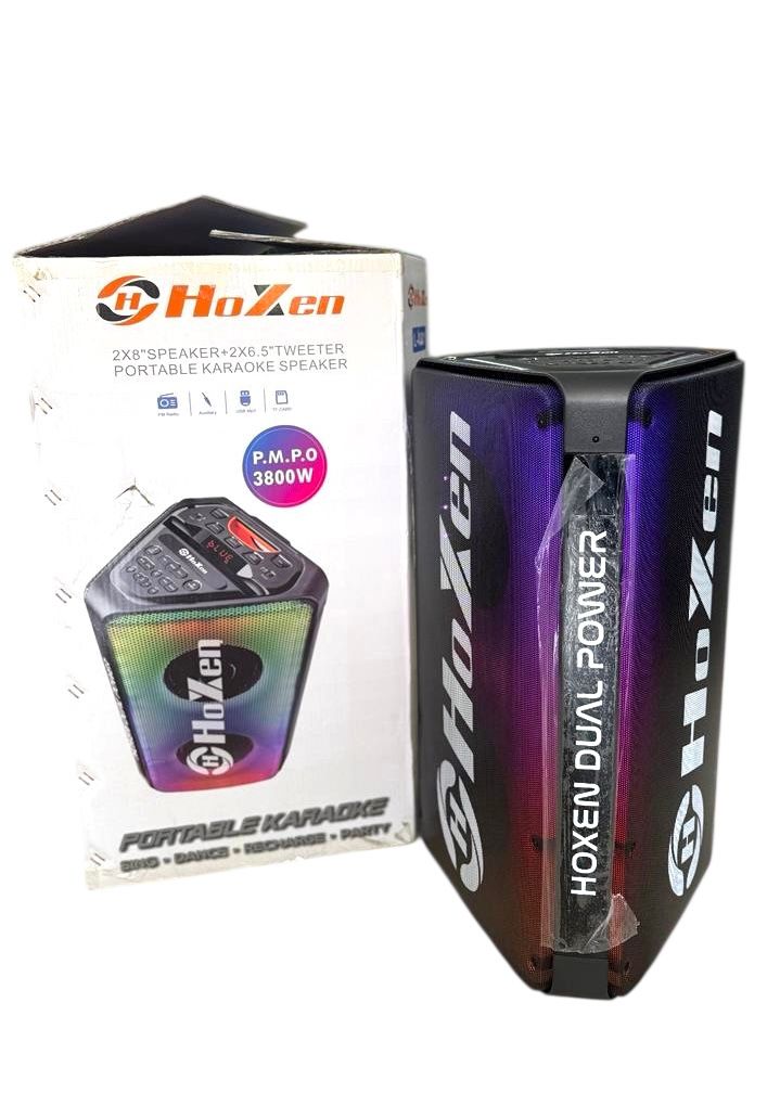 Speaker Hoxen 8"x2 3800W
