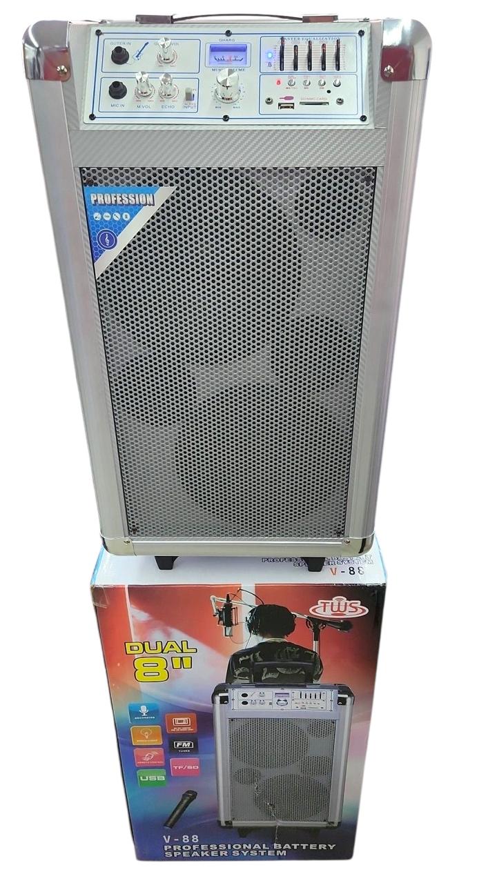Speaker V88 Professional DUAL 8"