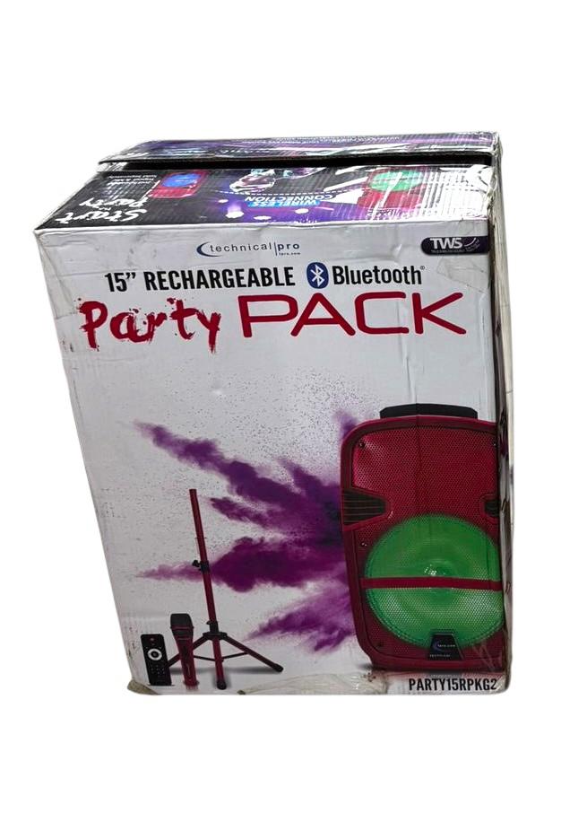 Speaker Part Pack 15" With Stand