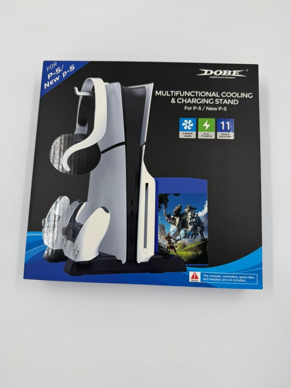 Cooling and charging dock for PS5 slim/fat