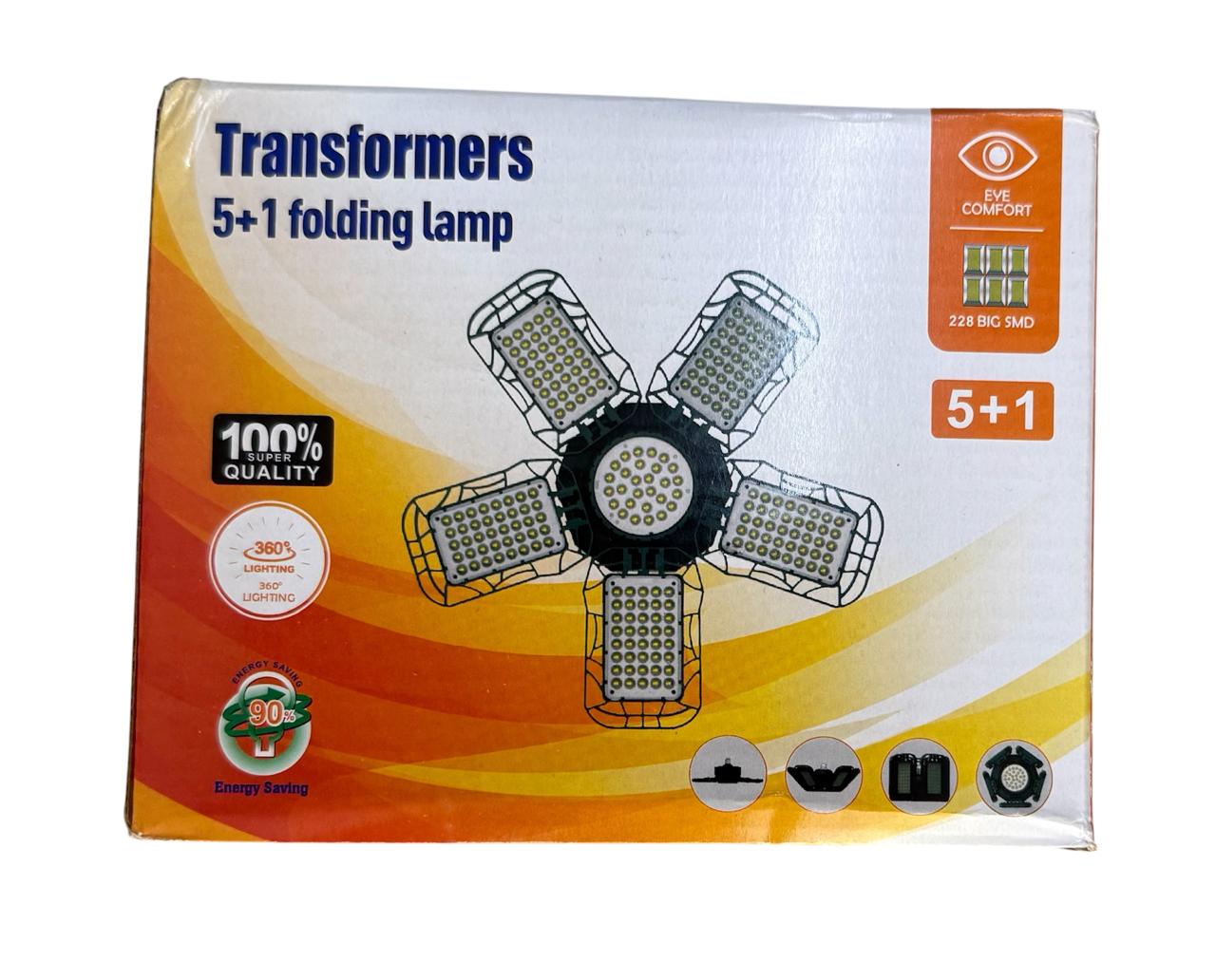 Transformers 5+1 folding lamp