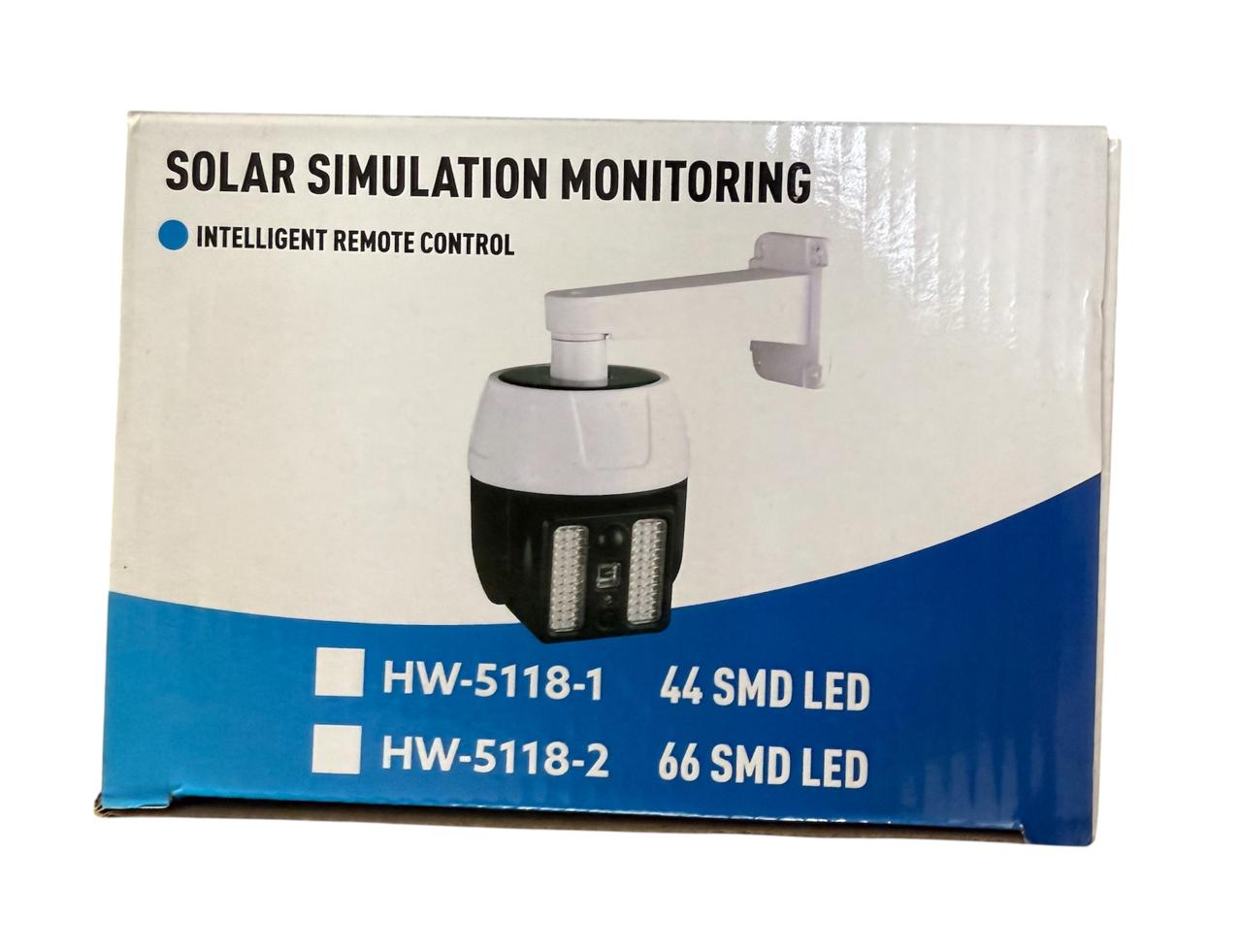 Solar simulation monitoring