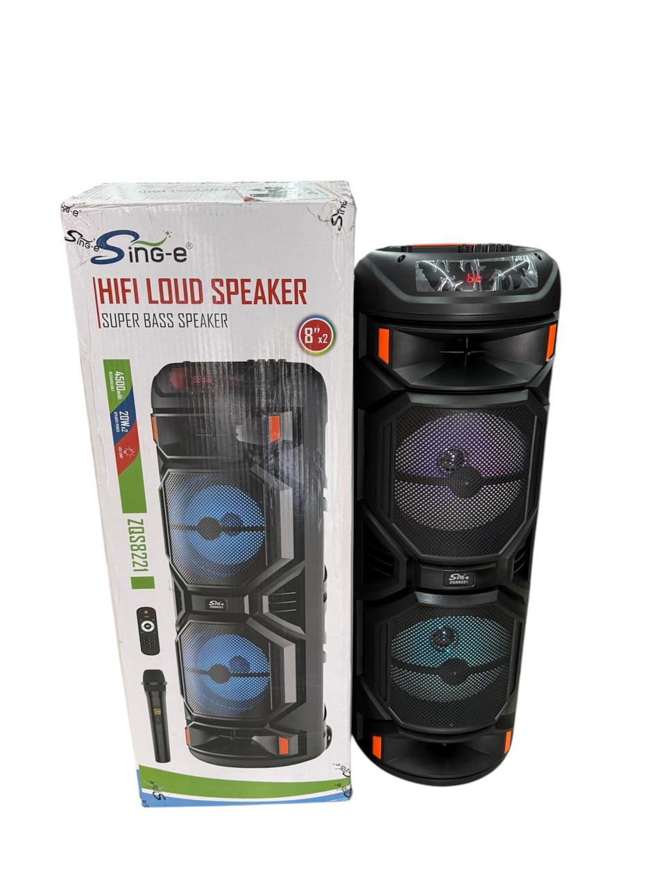 HIFI Loud Speaker 8''x2