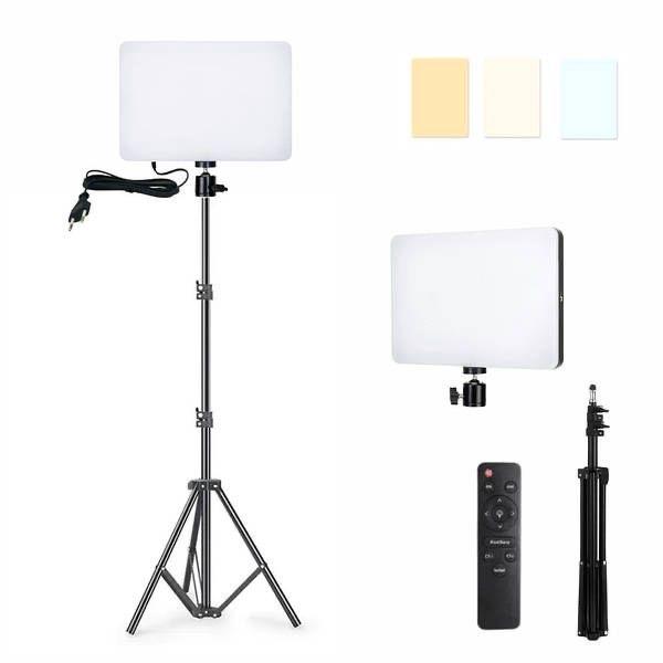 Led Light Panel 3 colors with Stand and Remote RL-19 (40cmx27cm)