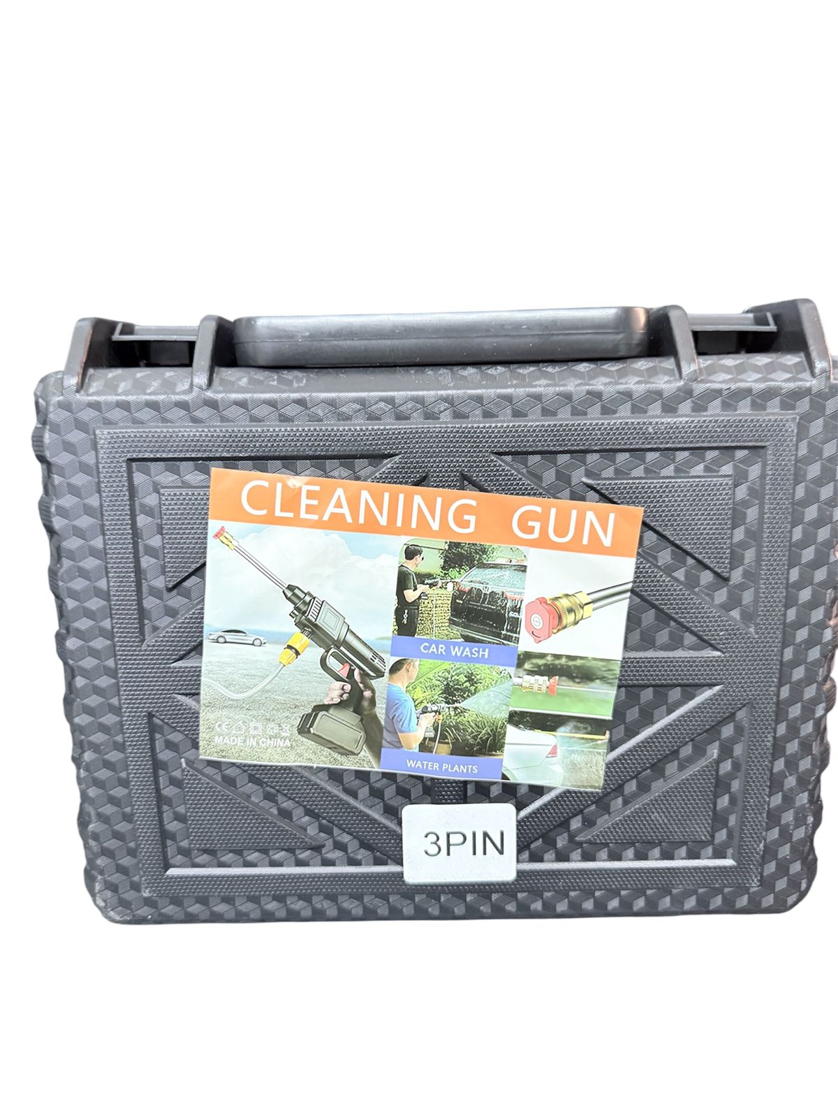 Cleaning Gun With 2 batteries 48V + Plastic Box