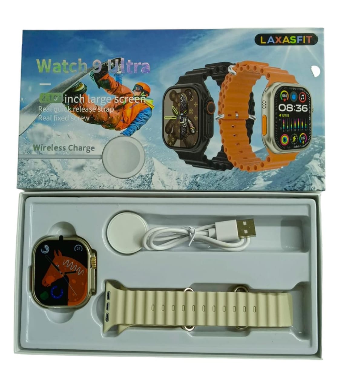 smart watch 9 ultra 2,19 inch large screen