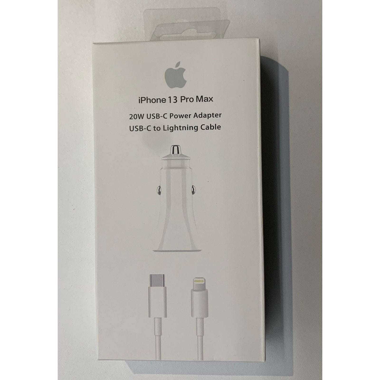 iPhone 13 pro max 20W USB-C Power Adapter USB-C to Lightning Cable riginal+warranty 6 months