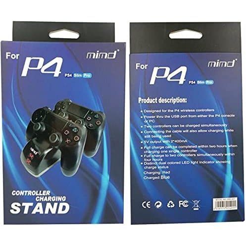 MIMD Dual Controller Charging Stand For PS4